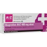 AbZ-Pharma Ibuprofen AbZ 400 mg akut Filmtabletten 20 Stück AbZ-Pharma Ibuprofen AbZ 400 mg akut Filmtabletten 20 Stück