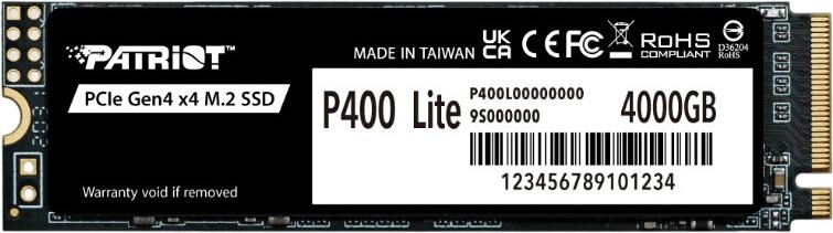 Patriot Memory P400 Lite 4TB (P400LP4KGM28H)