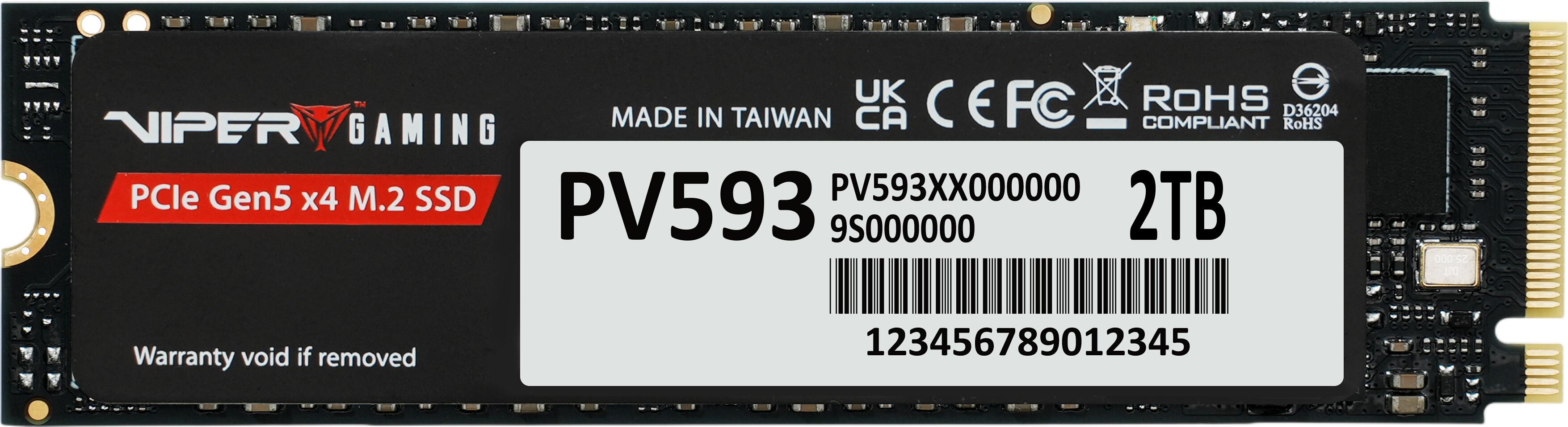 Patriot Memory Viper PV593 2TB (PV593P2TBM28H)