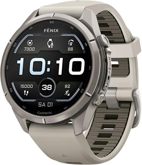 Garmin Fenix 9 Pro 43 mm Silikon-Armband (010-04335-86)