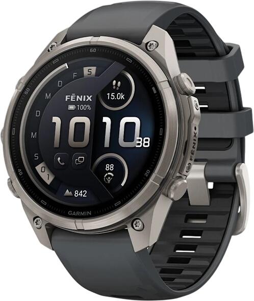 Garmin Fenix 9 Pro inReach 47 mm Silikon-Armband (010-04336-21)