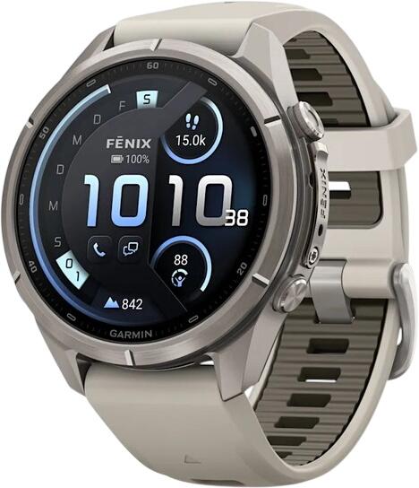 Garmin Fenix 9 Pro inReach 43 mm Silikon-Armband (010-04335-81)