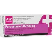 AbZ-Pharma Paracetamol AbZ 500 mg Tabletten 20 Stück AbZ-Pharma Paracetamol AbZ 500 mg Tabletten 20 Stück