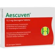 Aescuven Pharma Aescuven 12,5 mg überzogene Tabletten 40 Stück