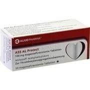 ALIUD Pharma ASS AL Protect 100 mg Tabletten 50 Stück (N2) ALIUD Pharma ASS AL Protect 100 mg Tabletten 50 Stück (N2)