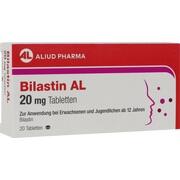 ALIUD Pharma Bilastin AL 20 mg Tabletten 20 Stück (N1)