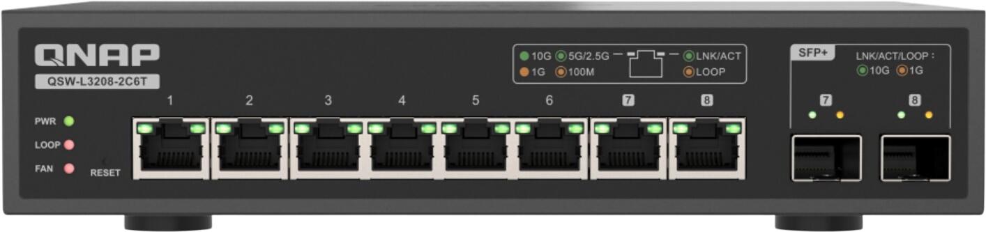 QNAP QSW-L3208-2C6T