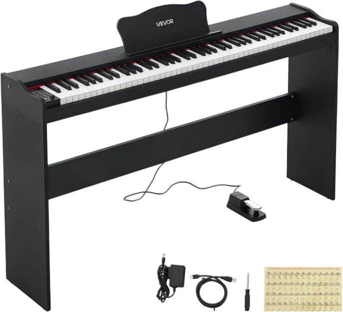 Vevor Digitalpiano (LSBPZSMGQHSBQIK7D001V2) Vevor Digitalpiano (LSBPZSMGQHSBQIK7D001V2)
