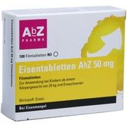 AbZ-Pharma Eisentabletten AbZ 50 mg Filmtabletten 100 Stück (N3)