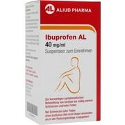 ALIUD Pharma Ibuprofen AL 40 mg/ml Suspension zum Einnehmen 100 ml (N1) ALIUD Pharma Ibuprofen AL 40 mg/ml Suspension zum Einnehmen 100 ml (N1)