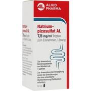 ALIUD Pharma Natriumpicosulfat AL 7,5 mg/ml Tropfen zum Einnehmen 50 ml (N3)