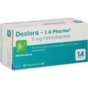 1A Pharma Deslora 5 mg Filmtabletten 50 Stück (N2) 1A Pharma Deslora 5 mg Filmtabletten 50 Stück (N2)