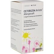 Aristo Pharma Cetirizin Aristo 1 mg/ml Lösung zum Einnehmen 75 ml (N1) Aristo Pharma Cetirizin Aristo 1 mg/ml Lösung zum Einnehmen 75 ml (N1)