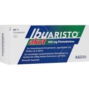 Aristo Pharma IbuARISTO akut 400 mg Filmtabletten 50 Stück (N3)