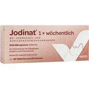 Aristo Pharma Jodinat 1 x wöchentlich 1530 Mikrogramm Tabletten 28 Stück (NX)