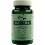 11A Nutritheke Mangan 5 mg Kapseln 120 Stück