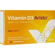 Aristo Pharma Vitamin D3 Aristo 1000 I.E. Tabletten 100 Stück (N3)