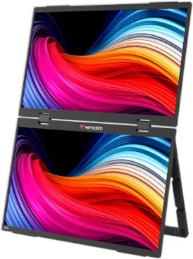 Verbatim Tragbarer Dual Monitor 15,6" (32403)