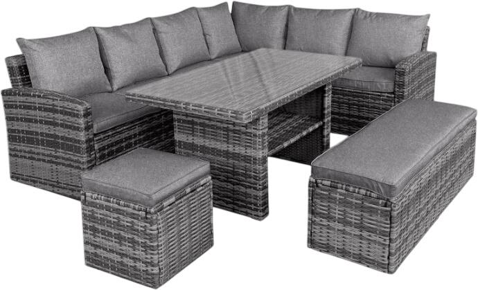 Brast Poly-Rattan Eck Sitzgruppe ECO (1004165001)