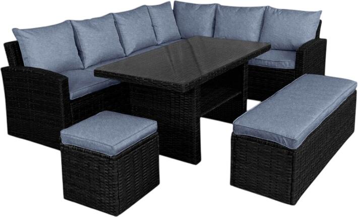 Brast Poly-Rattan Eck Sitzgruppe ECO (1004165002)