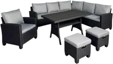 Brast Polyrattan Eck Sitzgruppe HACIENDA (1004208002) Brast Polyrattan Eck Sitzgruppe HACIENDA (1004208002)