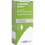 axicorp Pharma Azelastin axicur 0,5 mg/ml Augentropfen 6 ml
