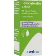 axicorp Pharma Levocabastin axicur 0,5 mg/ml Augentropfensuspension 4 ml