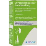 axicorp Pharma Levocabastin axicur Kombipackung 4 ml Augentropfensuspension + 5 ml Nasenspray axicorp Pharma Levocabastin axicur Kombipackung 4 ml Augentropfensuspension + 5 ml Nasenspray