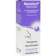 axicorp Pharma Momekort 50 µg/Sprühstoß Nasenspray 18 g