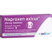axicorp Pharma Naproxen axicur 250 mg Tabletten 10 Stück