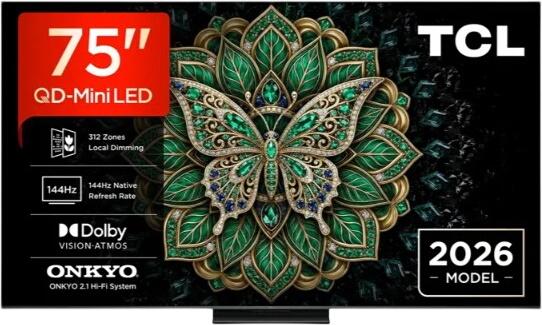 TCL 75" C6K Pro Premium QD-MiniLED TV 75C6K Pro