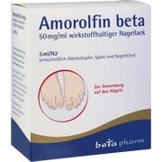 betapharm Arzneimittel Amorolfin beta 50 mg/ml Wirkstoffhaltiger Nagellack 5 ml