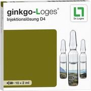 Dr. Loges ginkgo-Loges Injektionslösung D4 Ampullen 10 x 2 ml