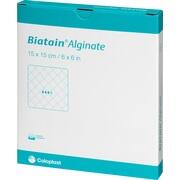 Coloplast Biatain Alginate Kompressen 15 x 15 cm Verband 10 Stück