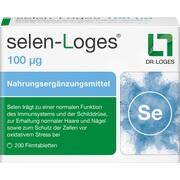 Dr. Loges selen-Loges 100 µg Filmtabletten 200 Stück Dr. Loges selen-Loges 100 µg Filmtabletten 200 Stück