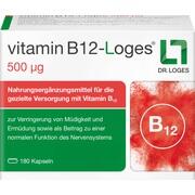 Dr. Loges vitamin B12-Loges 500 µg Kapseln 180 Stück