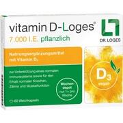 Dr. Loges vitamin D-Loges 7.000 I.E. pflanzlich Weichkapseln 60 Stück