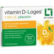 Dr. Loges vitamin D-Loges 7.000 I.E. pflanzlich Weichkapseln 90 Stück