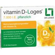Dr. Loges vitamin D-Loges 7.000 I.E. pflanzlich Weichkapseln 30 Stück