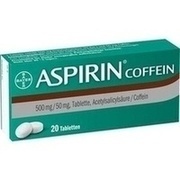 Bayer Vital Aspirin Coffein 500 mg/50 mg Tabletten 20 Stück