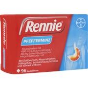 Bayer Vital Rennie Pfefferminz Kautabletten 96 Stück