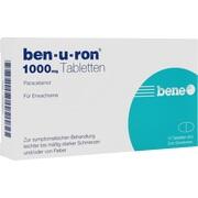 Bene Arzneimittel ben-u-ron 1000 mg Tabletten 10 Stück (N1)