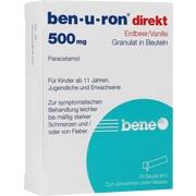 Bene Arzneimittel ben-u-ron direkt 500 mg Granulat 10 Stück (N1)