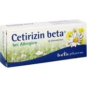 betapharm Arzneimittel Cetirizin beta Filmtabletten 30 Stück betapharm Arzneimittel Cetirizin beta Filmtabletten 30 Stück