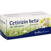 betapharm Arzneimittel Cetirizin beta Filmtabletten 90 Stück betapharm Arzneimittel Cetirizin beta Filmtabletten 90 Stück