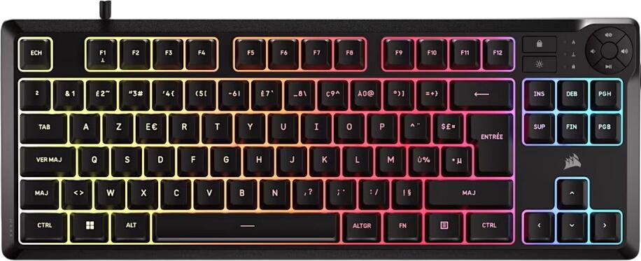 Corsair K55 Core TKL RGB FR (CH-9216065-FR)
