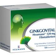 Heumann Pharma GINKGOVITAL Heumann 120 mg Filmtabletten 120 Stück