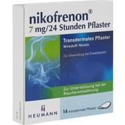 Heumann Pharma nikofrenon 7 mg/24 Stunden Pflaster 14 Stück