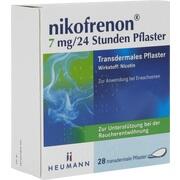 Heumann Pharma nikofrenon 7 mg/24 Stunden Pflaster 28 Stück