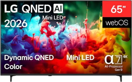 LG 65" QNED AI Mini LED QNED72 4K Smart TV 2026 65QNED72B6B